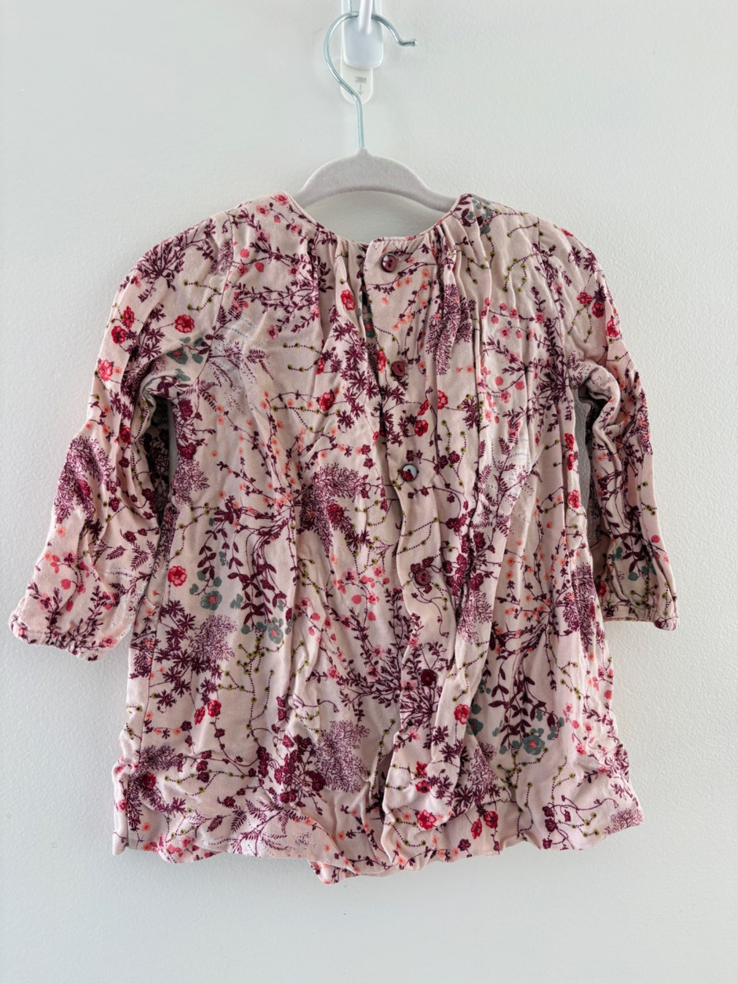 Floral Zara Dress 9-12 Months , Kids 12 Month (9-12M)