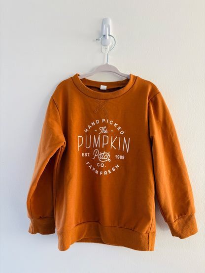 Autumn Pumpkin Patch Sweater , Kids 8