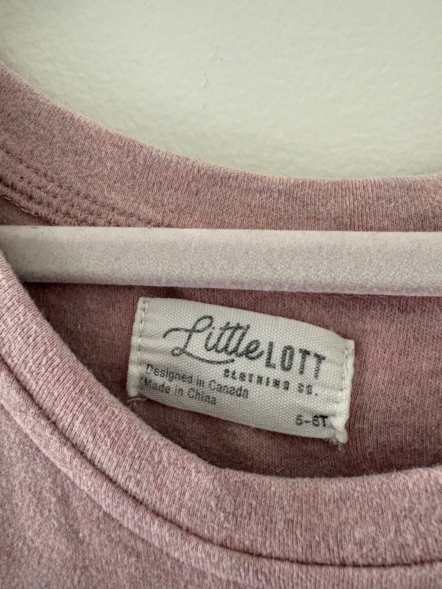 Little Lott Pink Sweater (size 5/6), Kids 5/5T