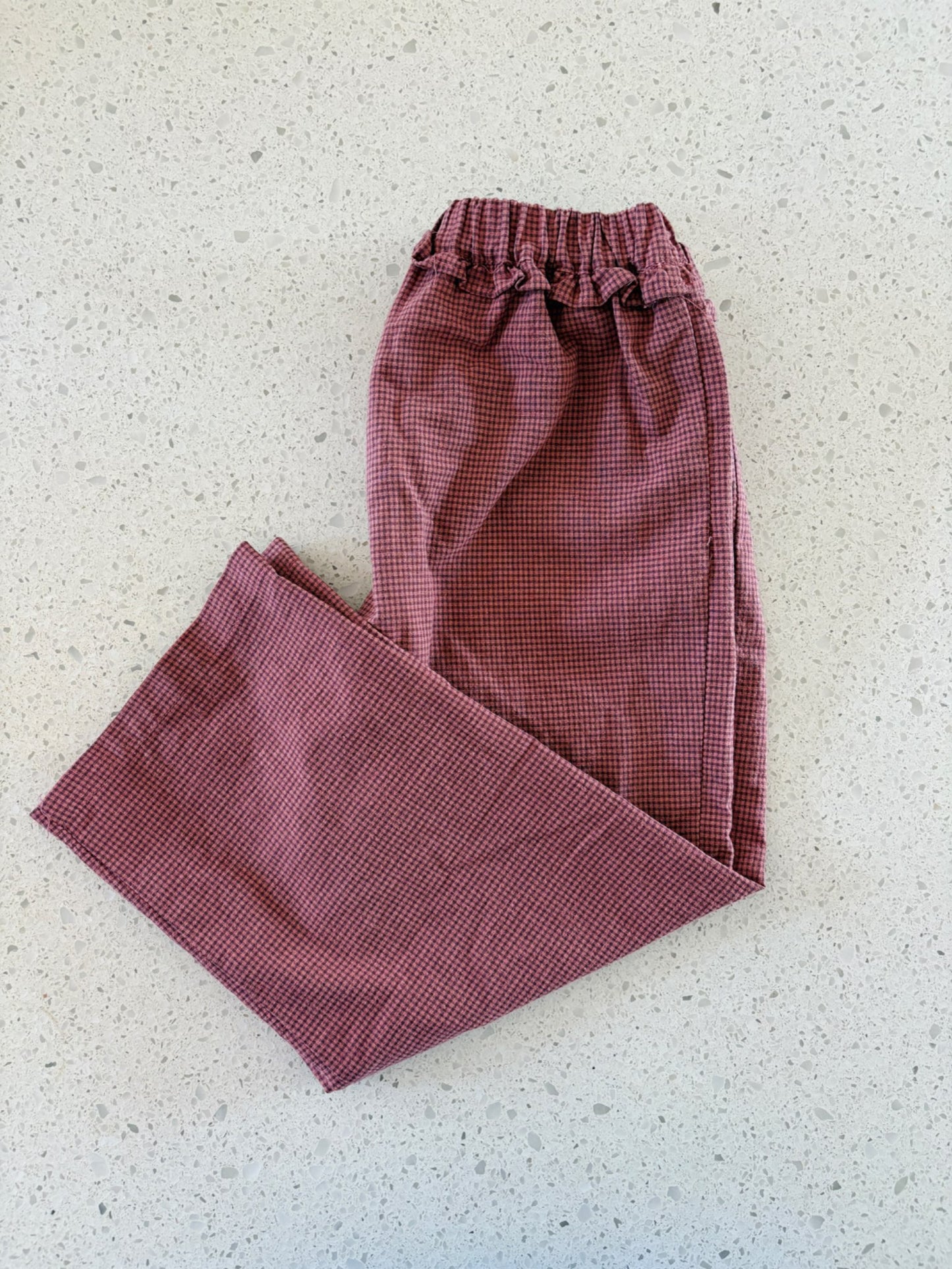Zara Gingham Culottes (size 6) , Kids 6/6X