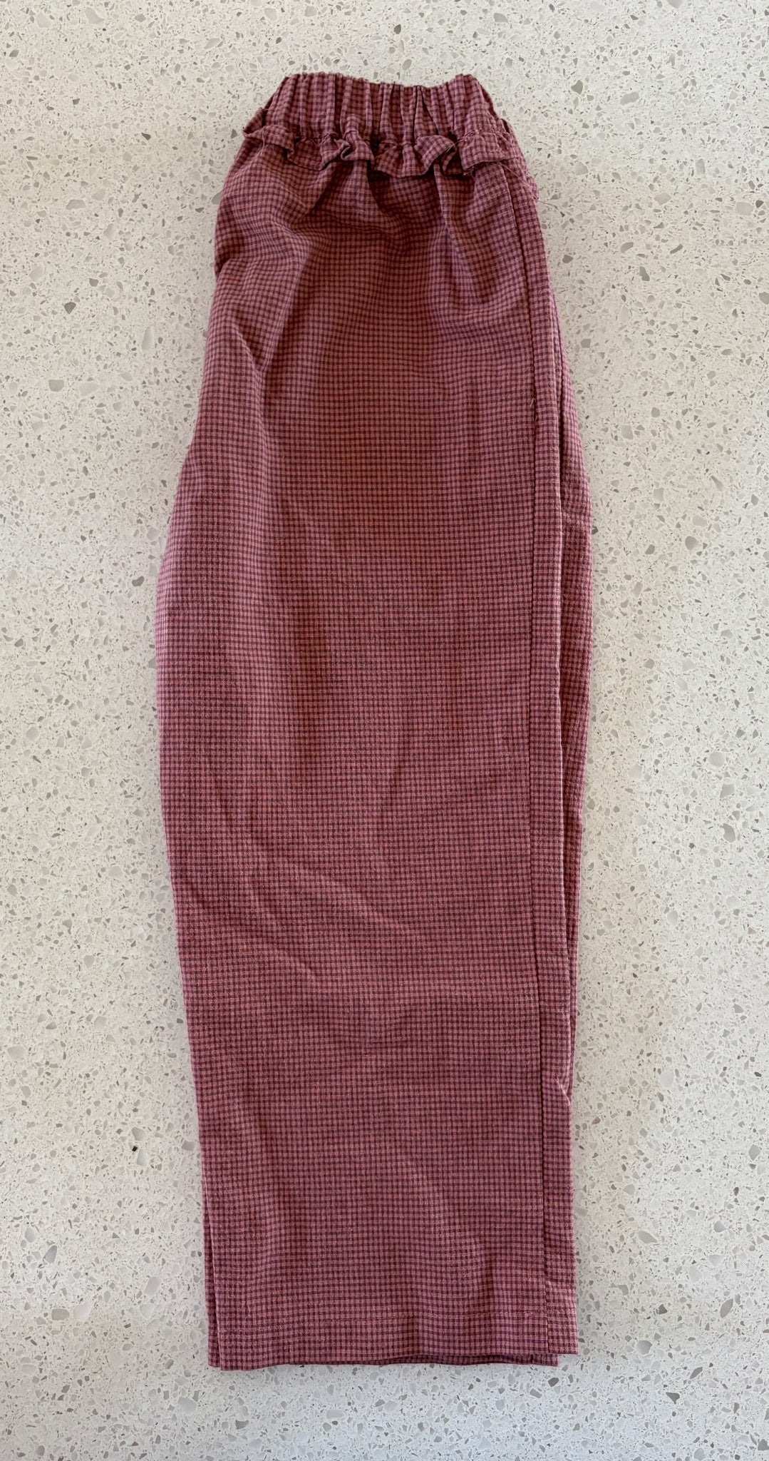 Zara Gingham Culottes (size 6) , Kids 6/6X