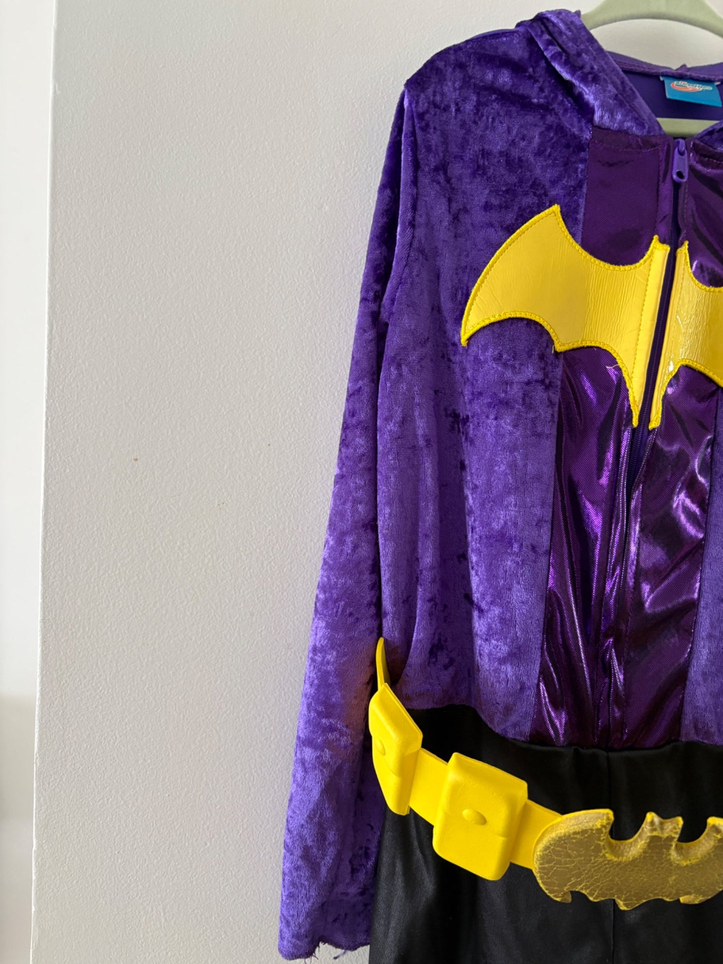 Batgirl Onesie Halloween Costume  , Kids 6/6X