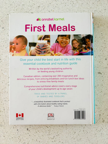 First Meals Information & Cookbook