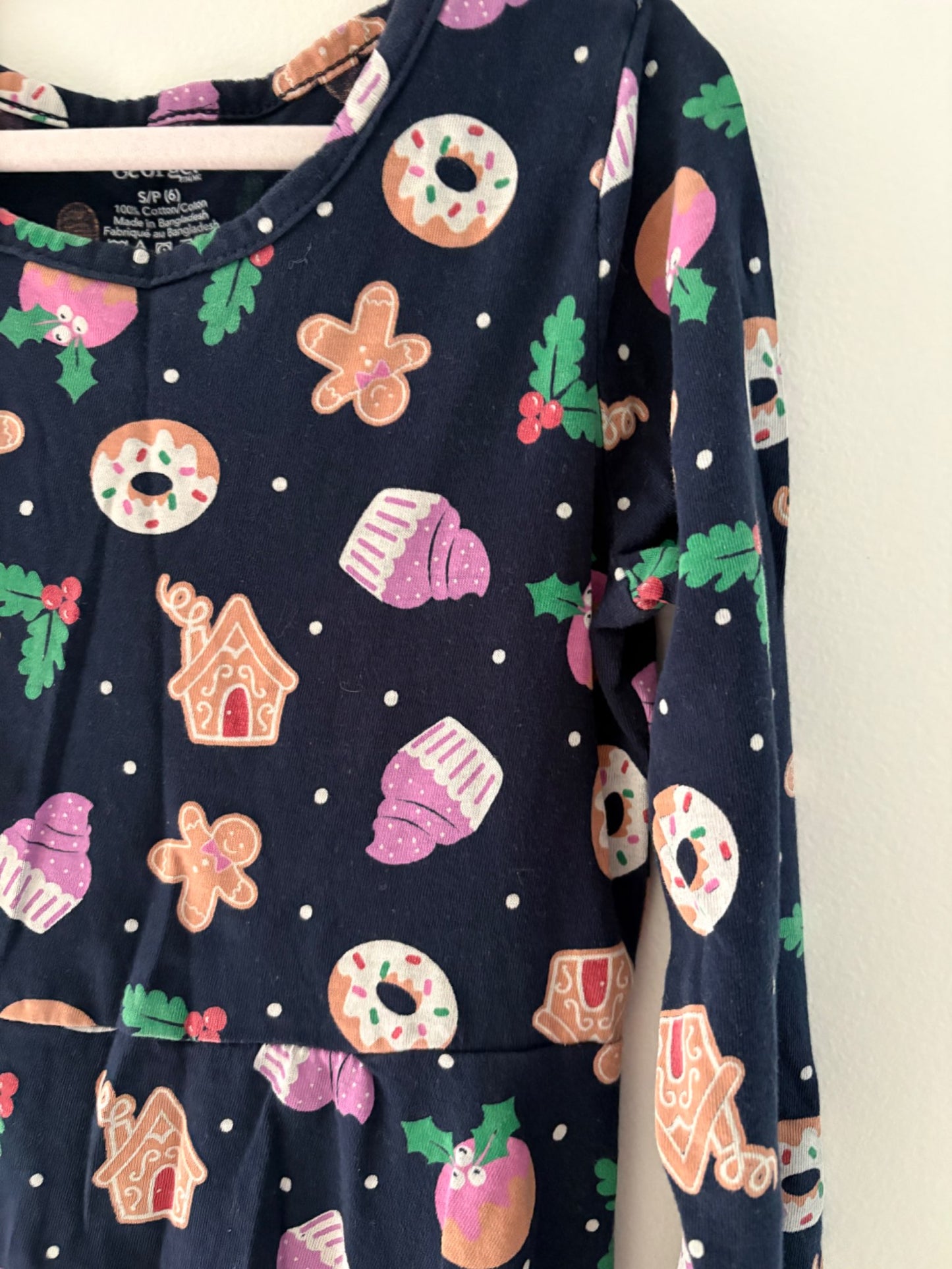 Holiday Sweets Dress (size 6) , Kids 6/6X