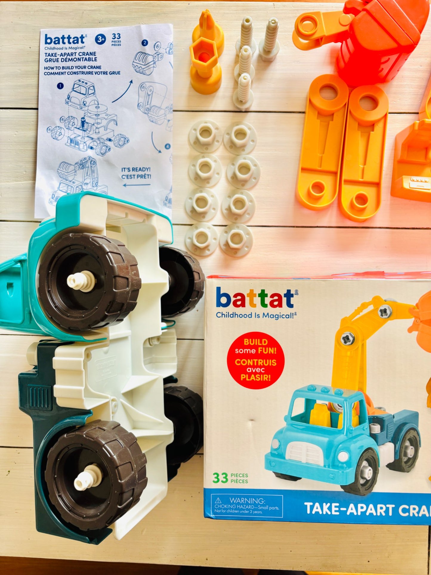 Battat Take-Apart Craine 3+