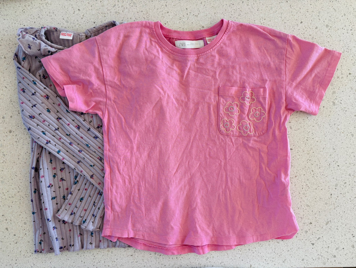 Zara Shirt Pair Size 6 , Kids 6/6X