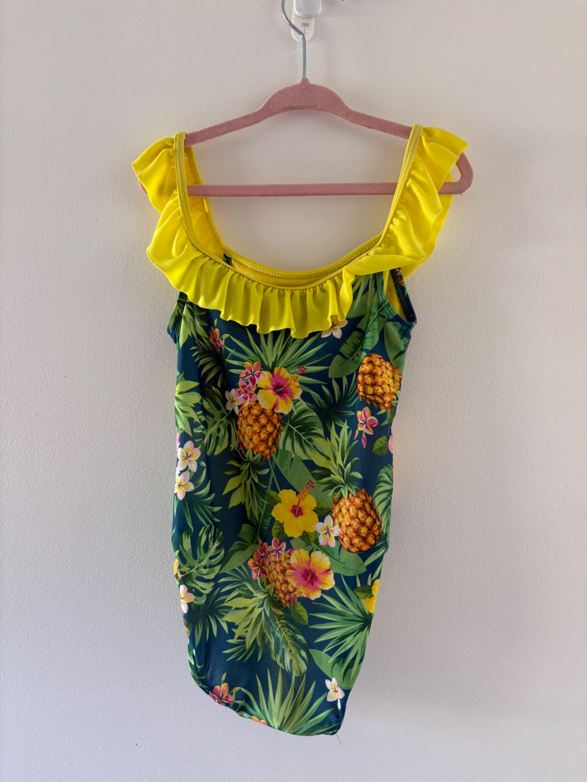 Pineapple One piece Swimsuit (5/6) , Kids 5/5T