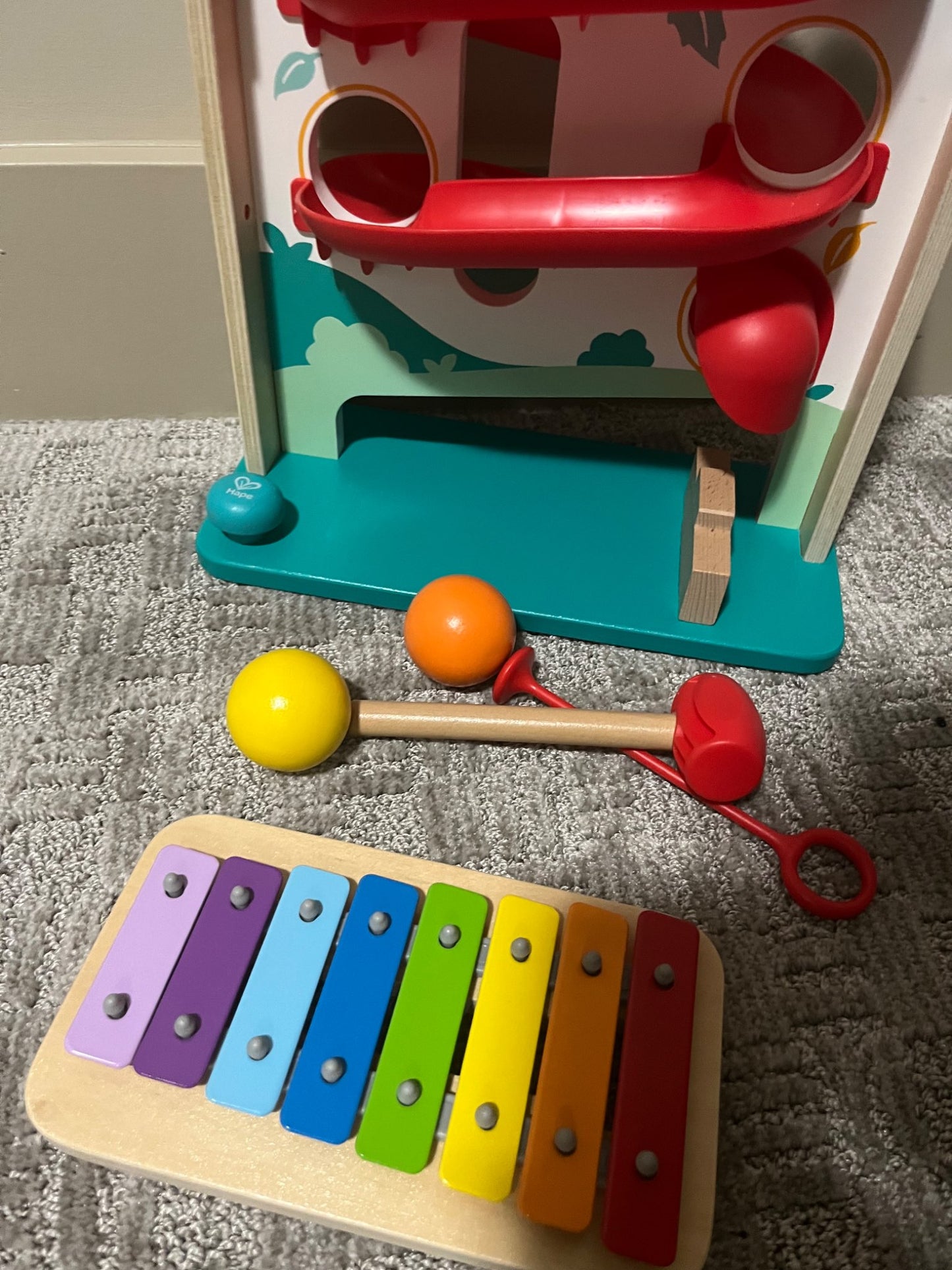 Hape Melody Mansion Ball Run with xylophone- MSRP $60
