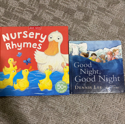 Bundle of two nursery rhyme books