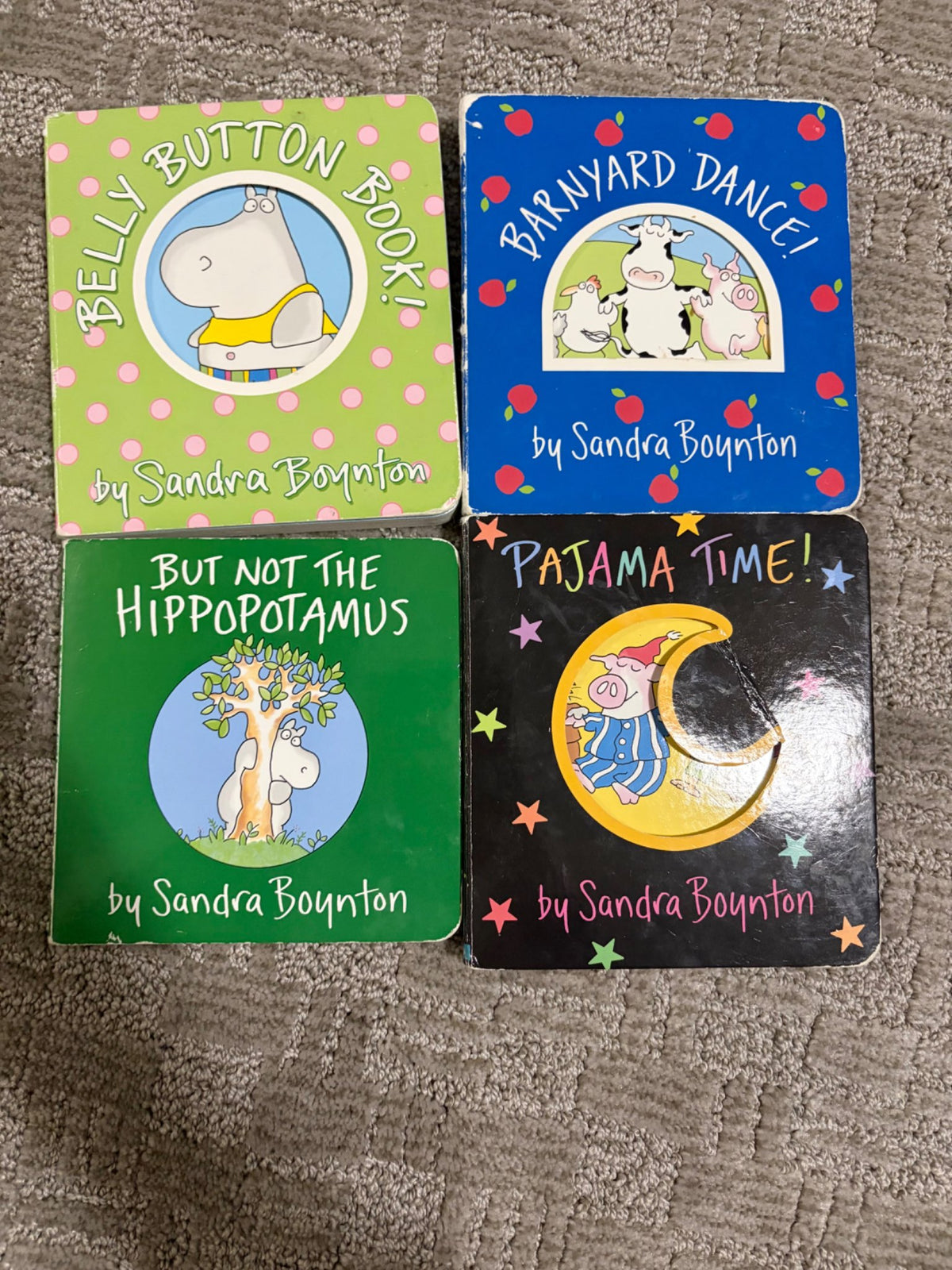 Set of 4 Sandra Boynton Board Books