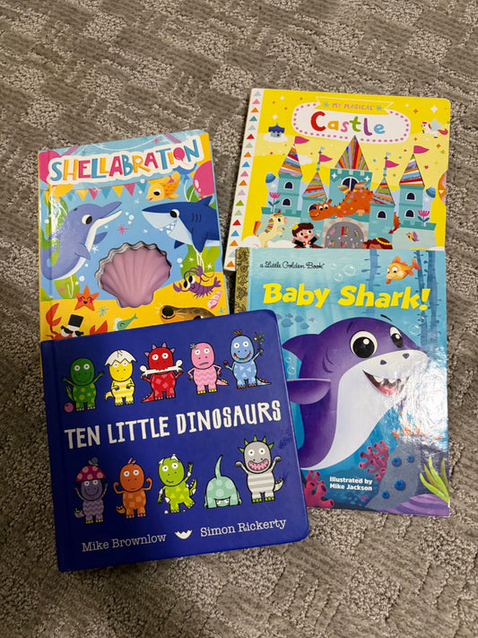 Set of 4 Books- various titles