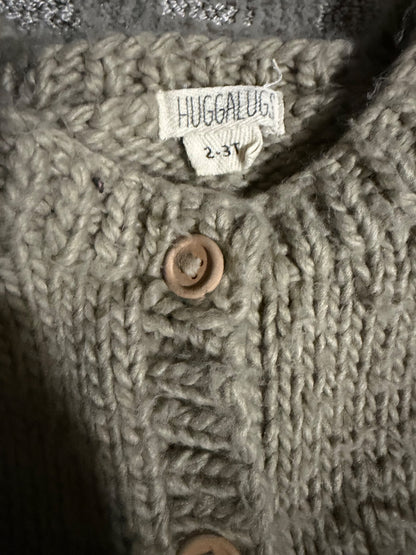 Knit mushroom sweater , Kids 3T