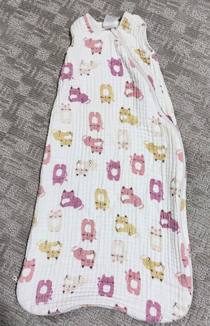 Cat sleep sack - 6-18 months , 6-12 Months (Medium)