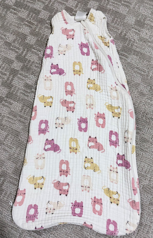Cat sleep sack - 6-18 months , 6-12 Months (Medium)