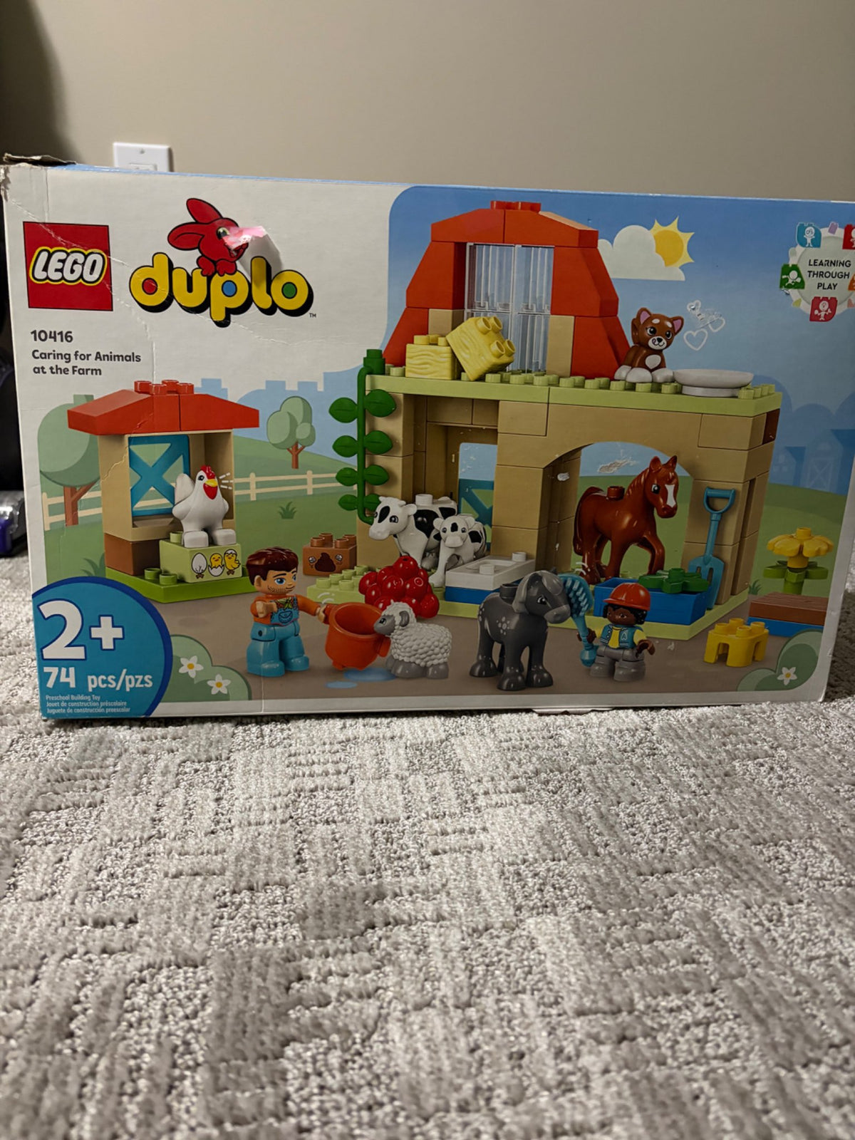 Lego Duplo- caring for animals at the farm