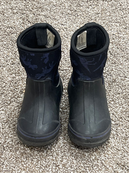 Dinosaur Neoprene Boots, navy blue, size 7 Toddler, Shoes 7 (Walkers:12-24 mth)