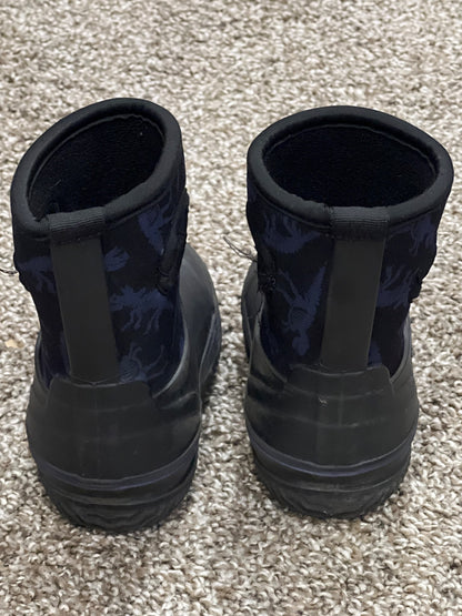 Dinosaur Neoprene Boots, navy blue, size 7 Toddler, Shoes 7 (Walkers:12-24 mth)