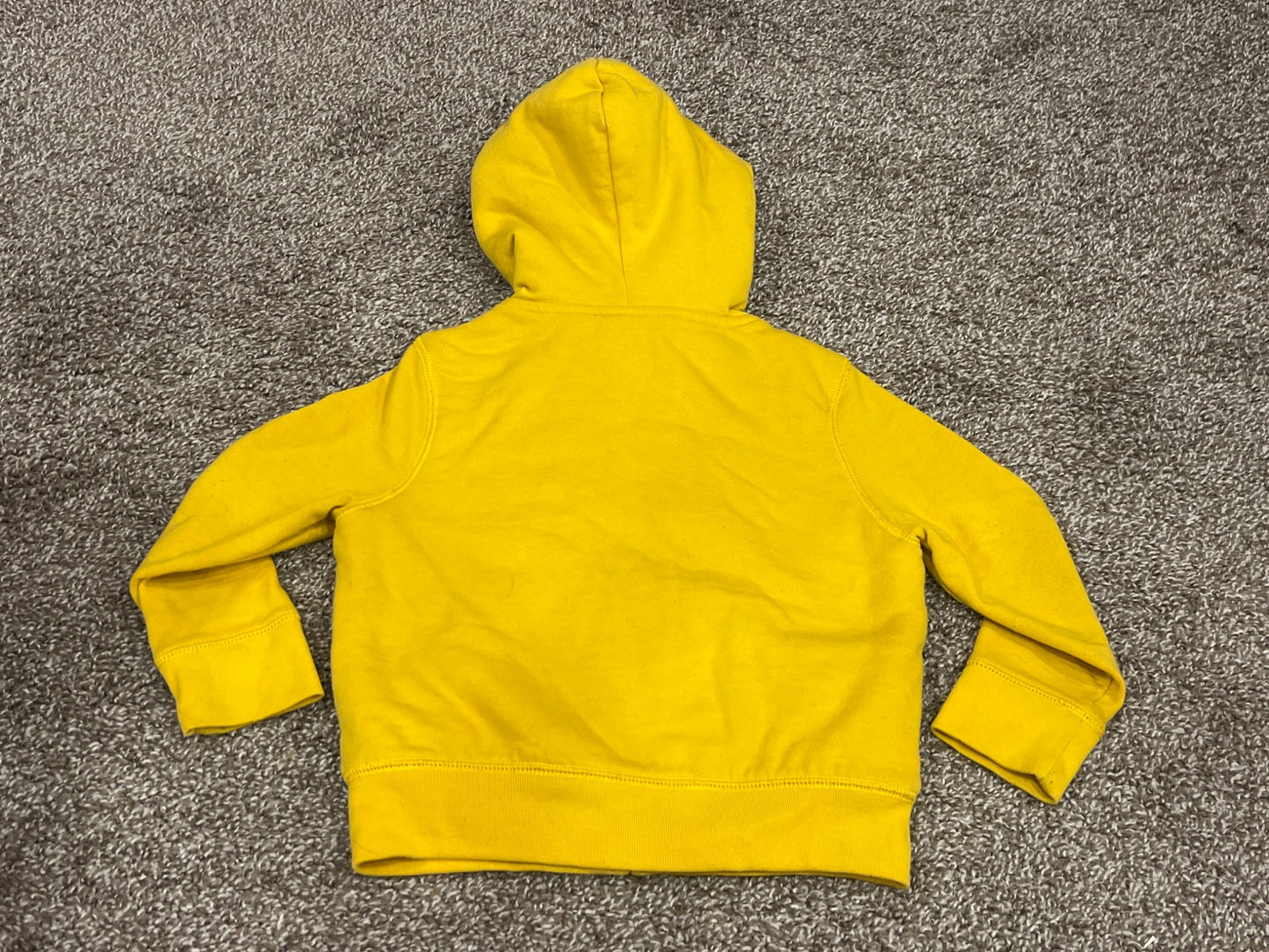 babyGAP, Yellow Zip up Hoodie from GAPKids, sherpa lined, size 4 , Kids 4/4T