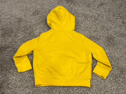 babyGAP, Yellow Zip up Hoodie from GAPKids, sherpa lined, size 4 , Kids 4/4T