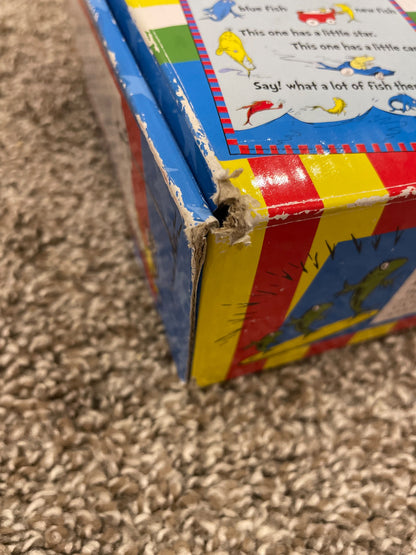 Kids Dr. Suess One Fish Two Fish Red Fish Blue Fish Floor Puzzle