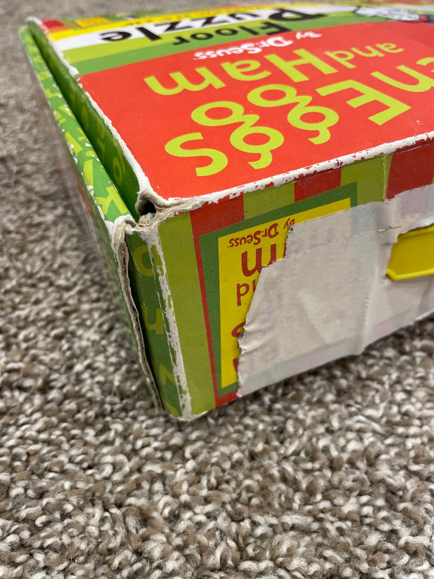 Kids Floor Puzzle: Green Eggs and Ham by Dr. Suess
