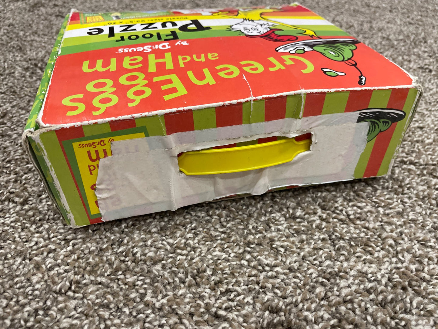 Kids Floor Puzzle: Green Eggs and Ham by Dr. Suess