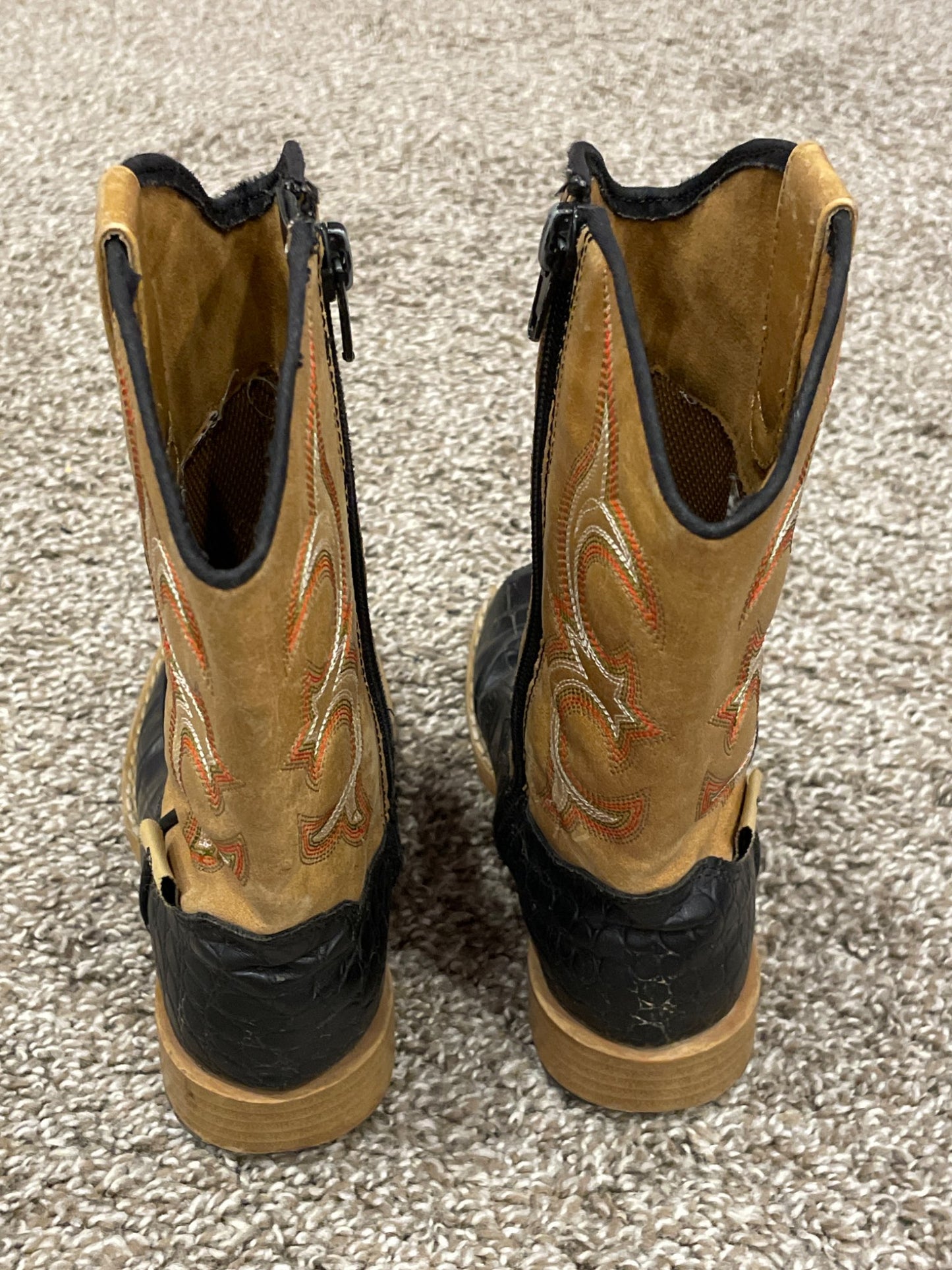 Cowboy Boots, size 10, by Dbl Barrel, Shoes 10 (Toddler:2-4yr)