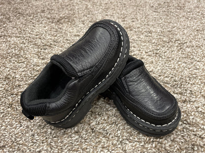 Boys Black Buster Brown Dress Shoes, size 6 toddler, Never worn , Shoes 6 (Walkers:12-24 mth)