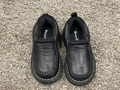 Boys Black Buster Brown Dress Shoes, size 6 toddler, Never worn , Shoes 6 (Walkers:12-24 mth)