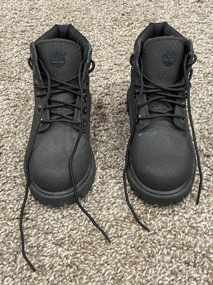 Boys Black Waterproof Timberland Boots, Size 9, Excellent Used Condition (EUC), Shoes 9 (Toddler:2-4yr)