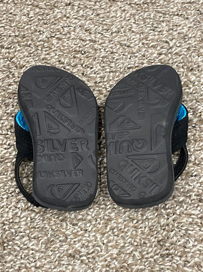 Toddler boys Quiksilver sandals, Size 3, Excellent Used Condition (EUC), Shoes 3 (Baby: 0-12 mth)