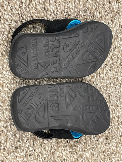 Toddler boys Quiksilver sandals, Size 3, Excellent Used Condition (EUC), Shoes 3 (Baby: 0-12 mth)