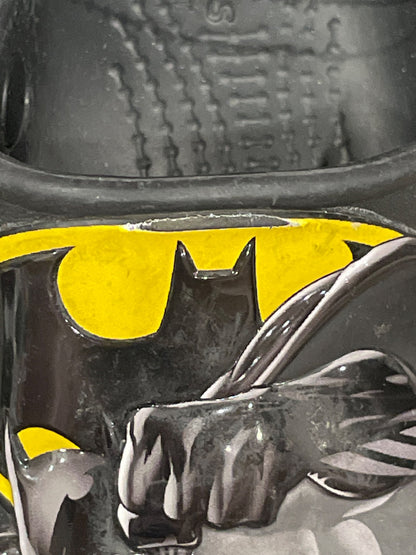 Crocs, size 7, Batman, Very Good Used Condition (VGUC), Shoes 7 (Walkers:12-24 mth)