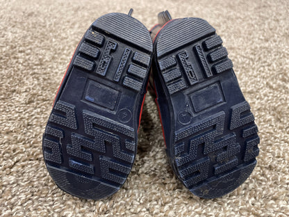 Boys Monster Rain Boots with warm cozy lining, Size 4, Very Good Used Condition (VGUC), Shoes 4 (Baby: 0-12 mth)