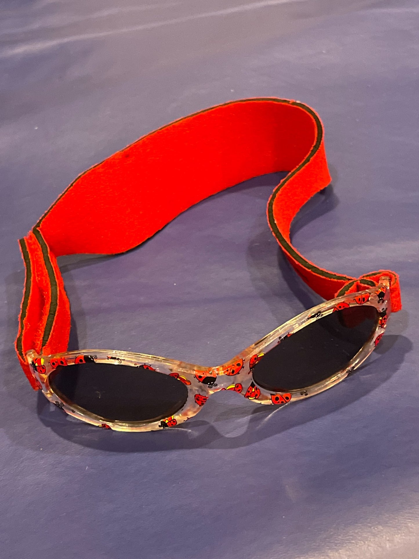 Infant My First Shades Lady Bug Sunglasses, Similar to Baby Banz, VGUC