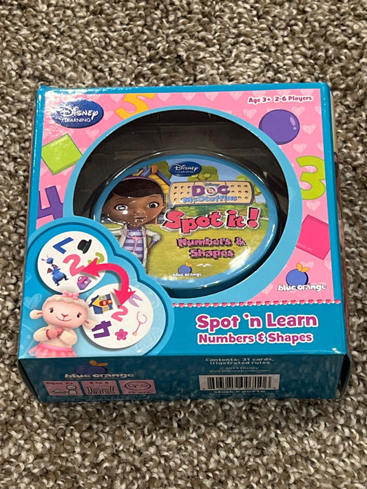 Spot it! Game Doc McStuffins, New in Box (NIB)