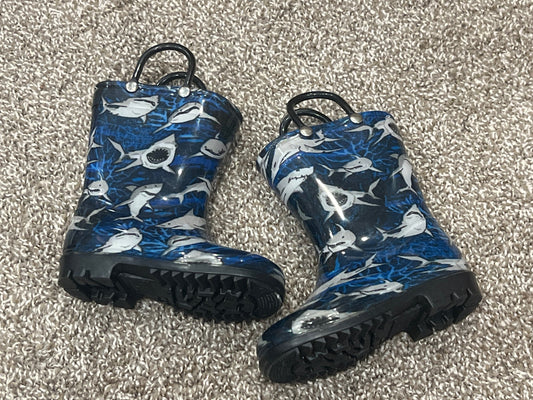 Boys, Capelli shark boots, size 7 , Shoes 7 (Walkers:12-24 mth)