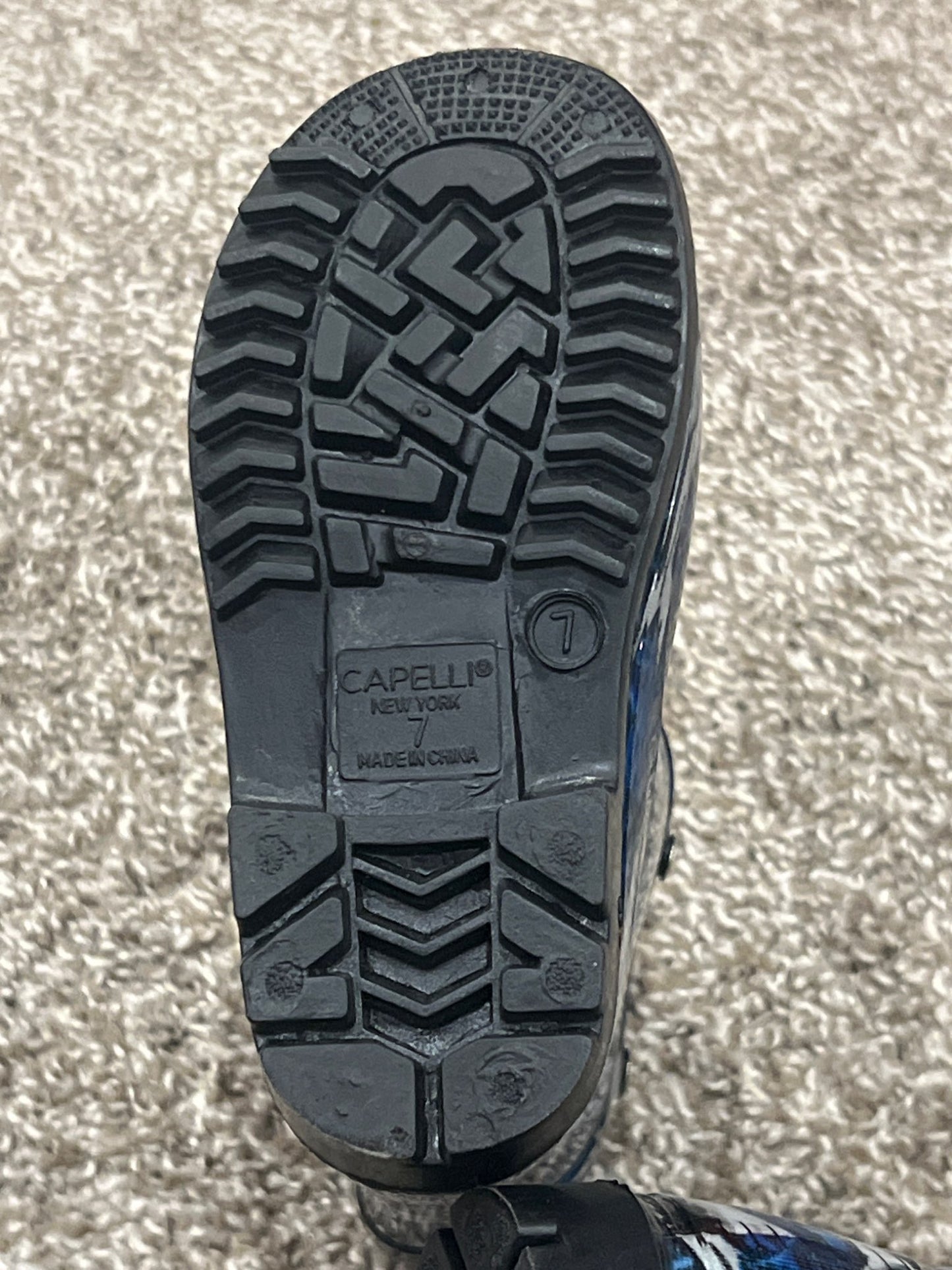 Boys, Capelli shark boots, size 7 , Shoes 7 (Walkers:12-24 mth)