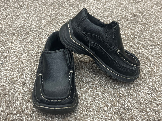 Boys, Black dress shoes, size 6, VGUC, Shoes 6 (Walkers:12-24 mth)