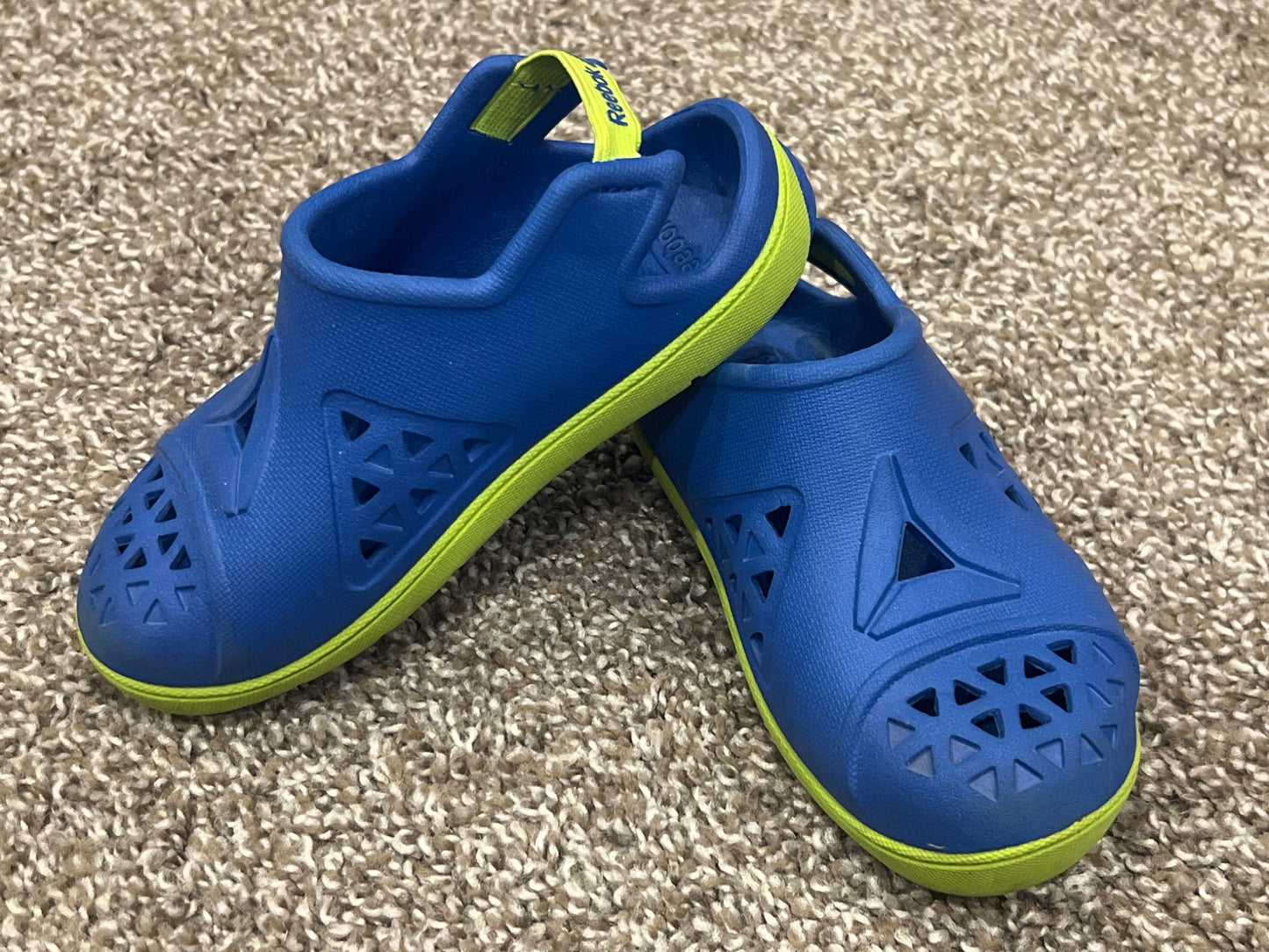 Reebok, Sandals, Water Shoes, blue /green, size 9, VGUC, Shoes 9 (Toddler:2-4yr)