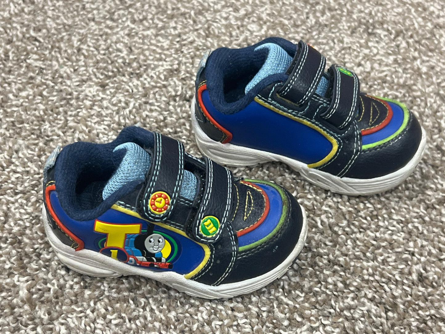 Boys, Thomas & Friends Runners / Sneakers, approx size 4, VGUC, , Shoes 4 (Baby: 0-12 mth)