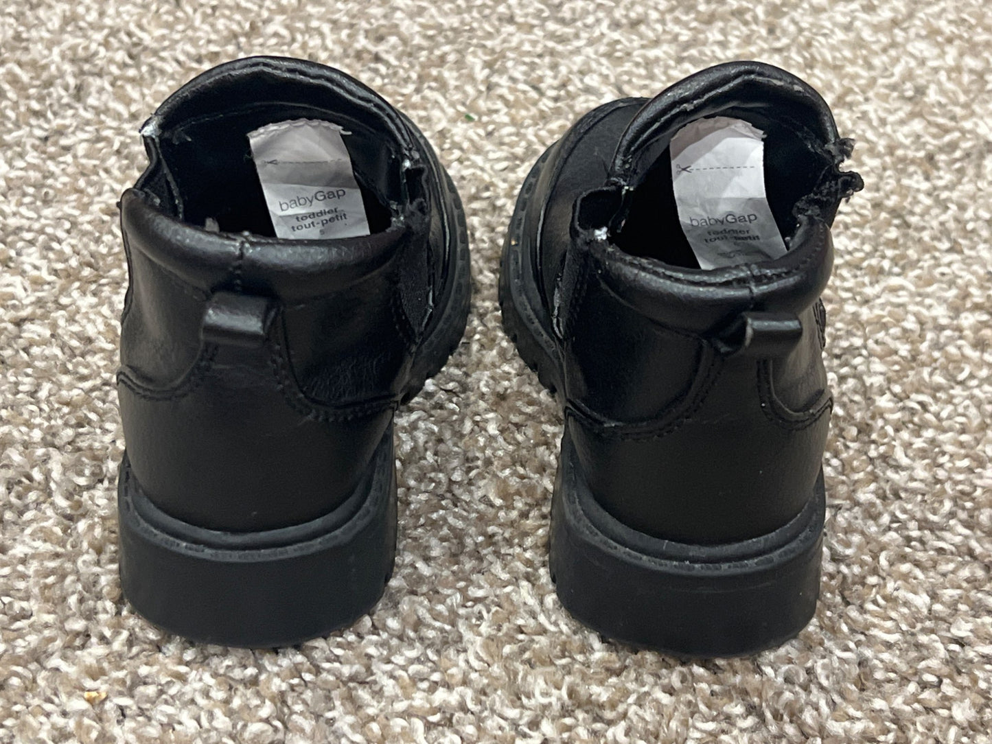 GAP Boots, black, size 5 Toddler, VGUC, Shoes 5 (Walkers:12-24 mth)