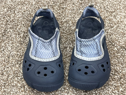 Boys, Croc Slip on Sandal Water Shoes, Size 8/9, VGUC, Shoes 8 (Toddler:2-4yr)