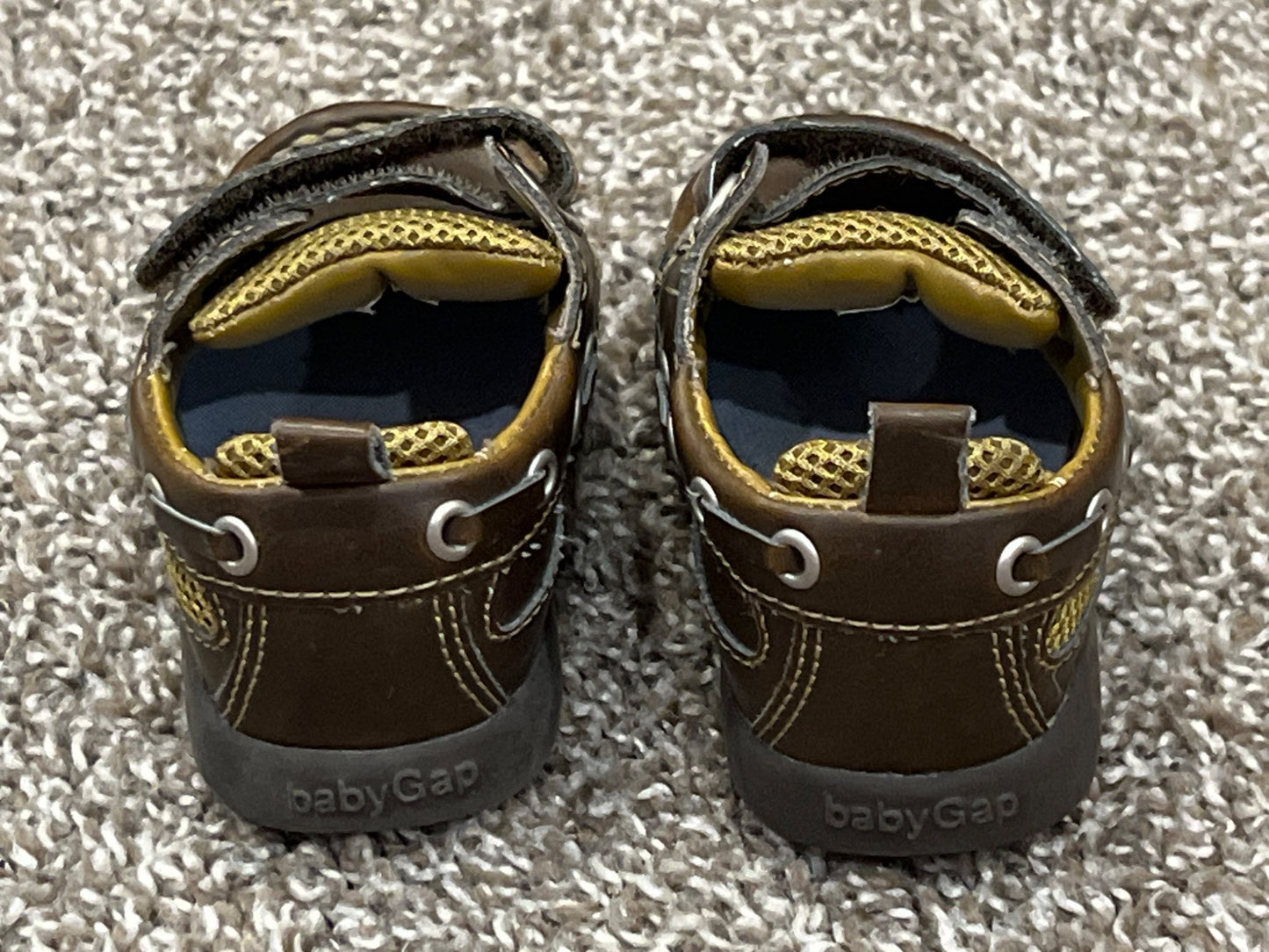Boys, baby GAP, Brown Loafers, size 5, VGUC, Shoes 5 (Walkers:12-24 mth)