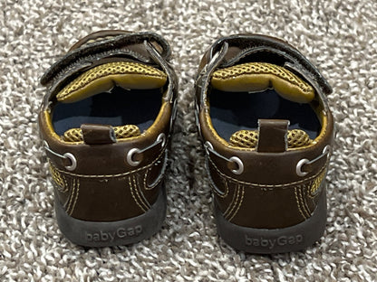 Boys, baby GAP, Brown Loafers, size 5, VGUC, Shoes 5 (Walkers:12-24 mth)