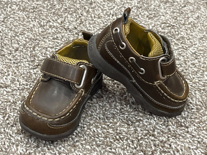 Boys, baby GAP, Brown Loafers, size 5, VGUC, Shoes 5 (Walkers:12-24 mth)