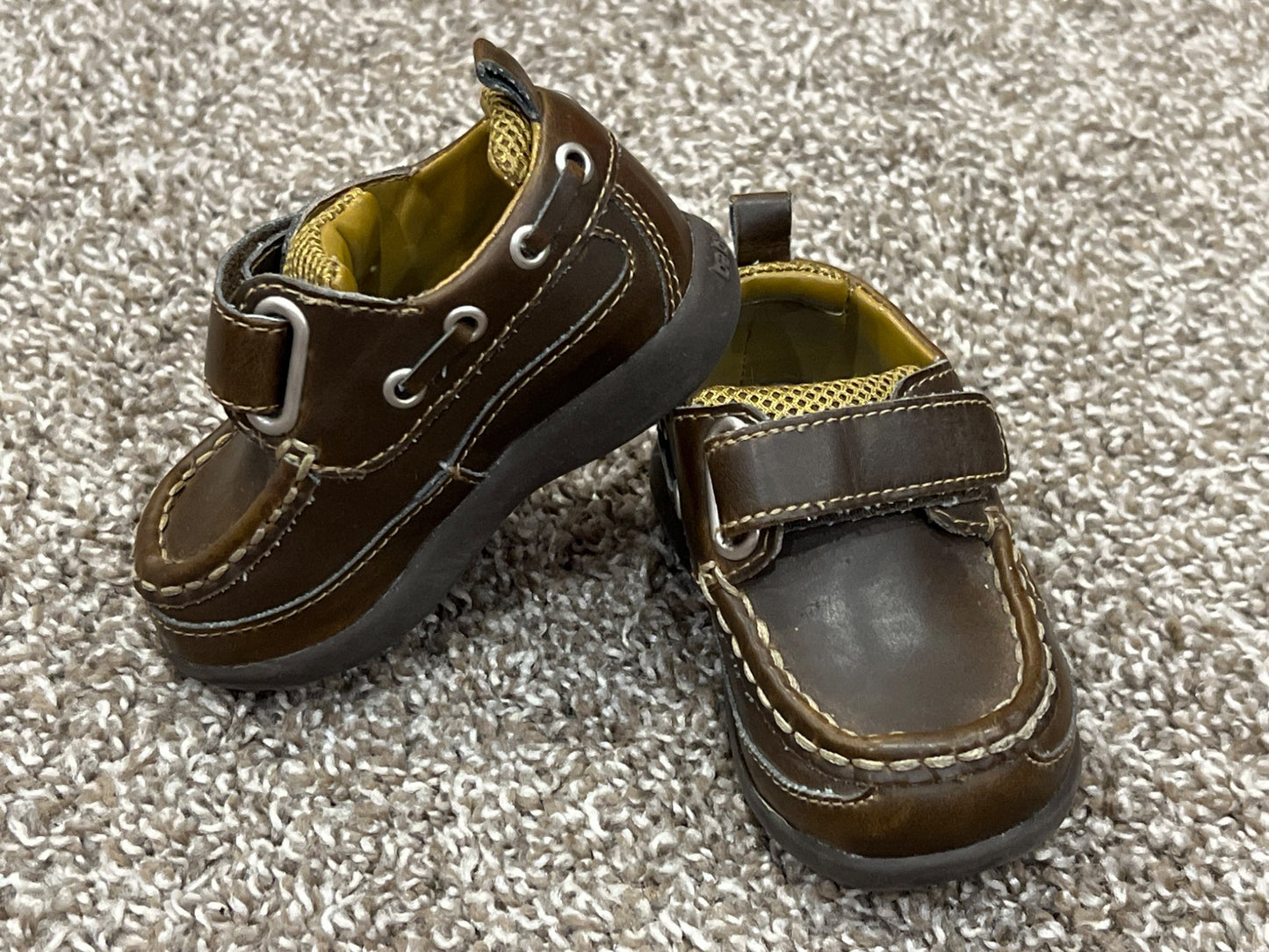 Boys, baby GAP, Brown Loafers, size 5, VGUC, Shoes 5 (Walkers:12-24 mth)