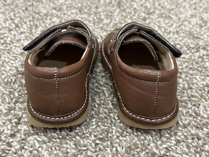 Boys, Brown, Foot Kinetic, Toddler Squeak Shoes, Approx. Size 4, VGUC, Shoes 4 (Baby: 0-12 mth)