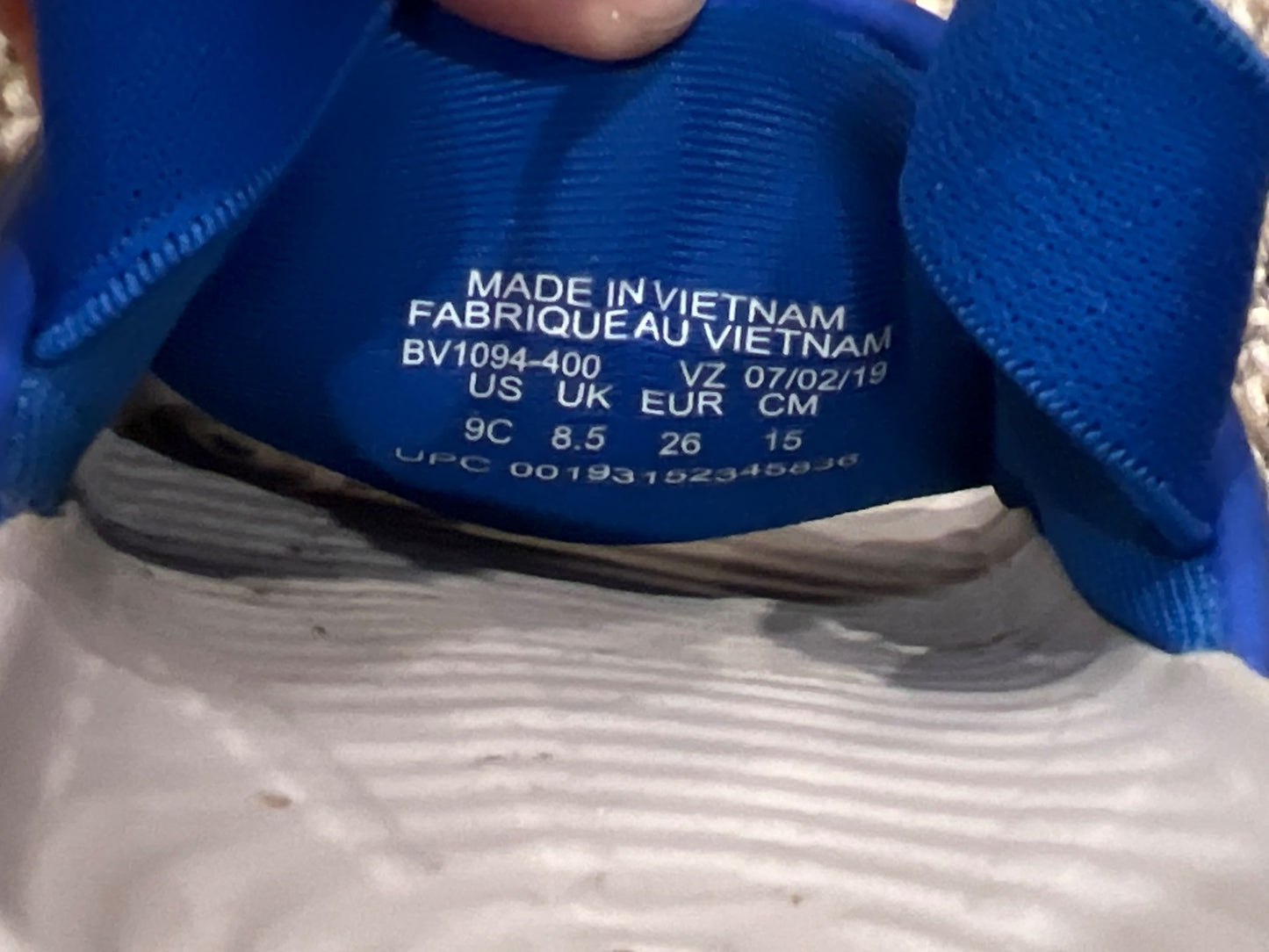 Blue Nike Kawa Slides, size 9, VGUC, Shoes 9 (Toddler:2-4yr)