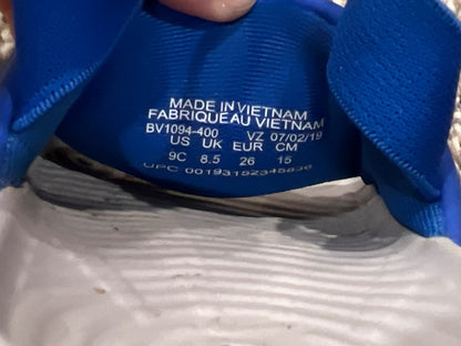 Blue Nike Kawa Slides, size 9, VGUC, Shoes 9 (Toddler:2-4yr)